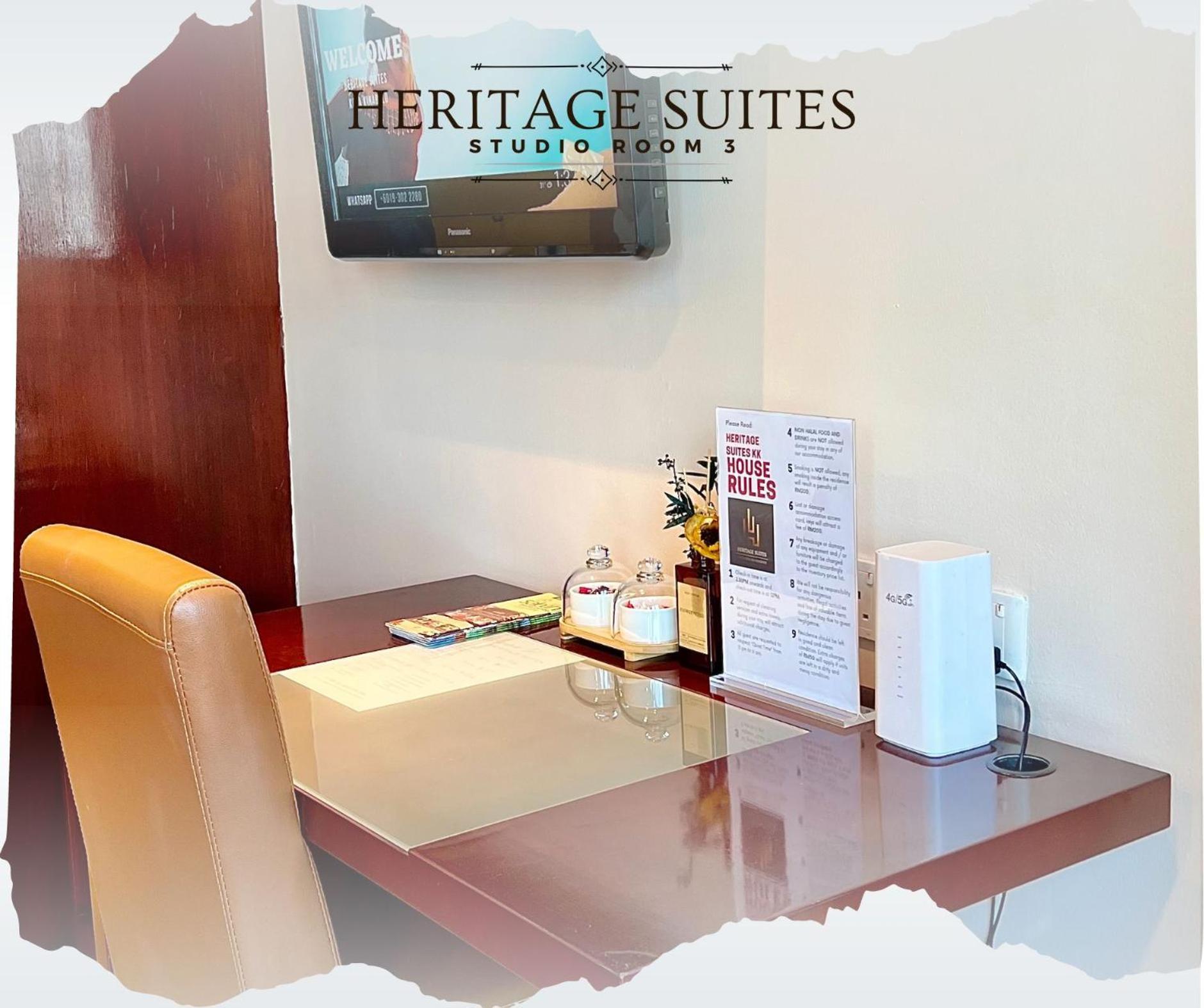 New Homestay !! Heritage Suites Near Imago Mall City Central , Free Highspeed Wifi & Netflix , Kota Kinabalu Exterior photo